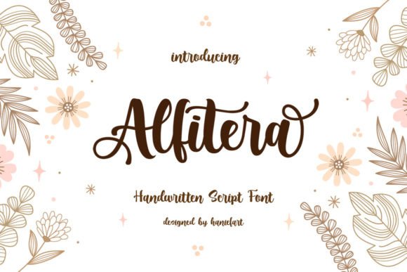 Alfitera: Crafting Authenticity with a Modern Script