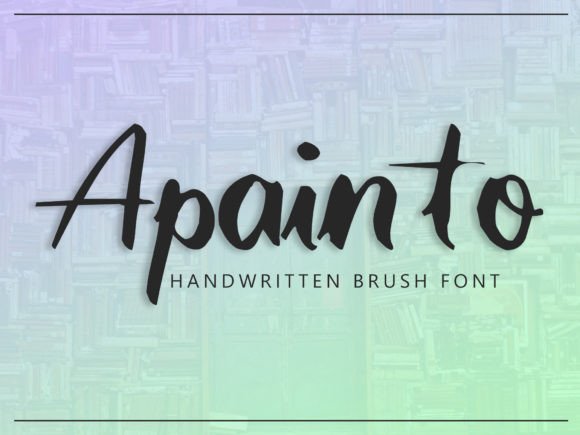 Apainto: The Brush Script That Brings Bold Energy to Modern Design