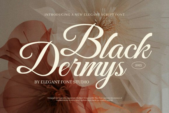 Black Dermys: A Premium Script Font for Elegant Design