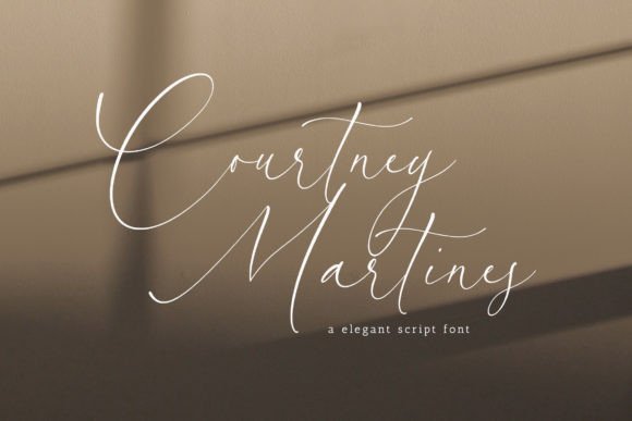 Courtney Martines: Elevate Your Brand with This Script Font