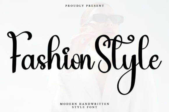 Fashion Style: The Script Font for Modern Elegance
