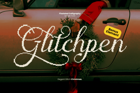 Glitchpen: Where Classic Swashes Meet Digital Pixels