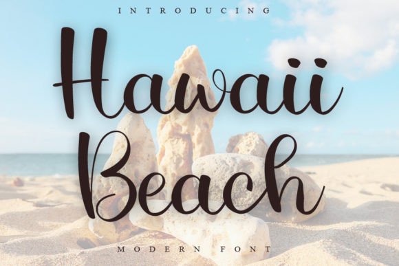 Hawaii Beach: Adding a Handwritten, Romantic Touch to Your Designs