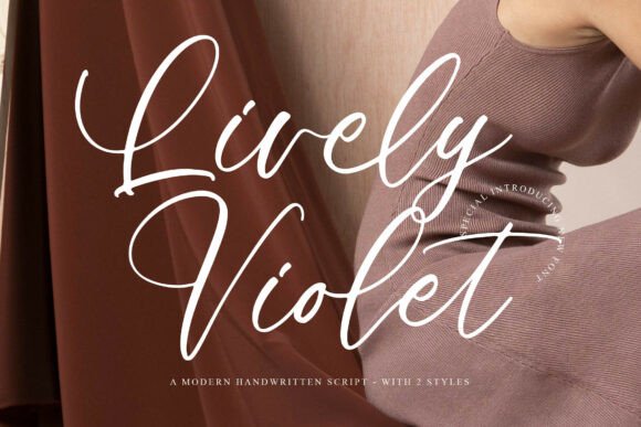 Lively Violet: A Font That Balances Elegance with Modern Edge