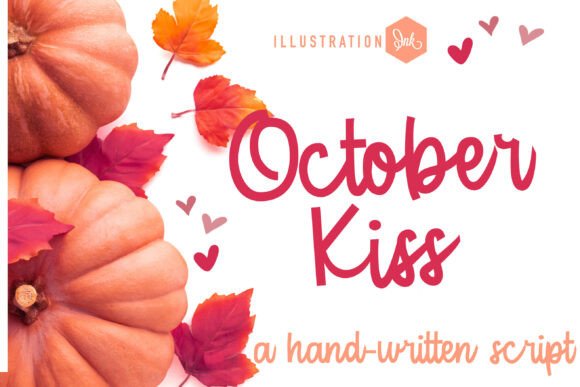 October Kiss: A Hand-Crafted Font for Authentic Branding