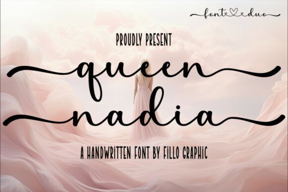 Queennadia: A Font Duo for Elegant, Warm Branding