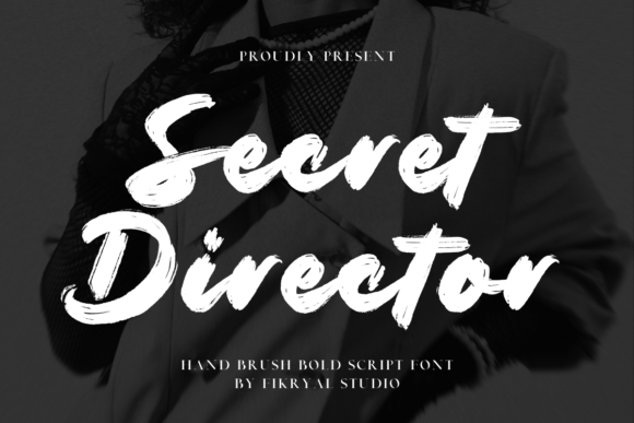 Secret Director: The Handbrush Bold Script Font with a Story to Tell