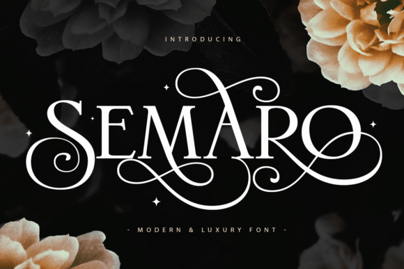 Semaro: The Organic Script Font for Distinctive Design