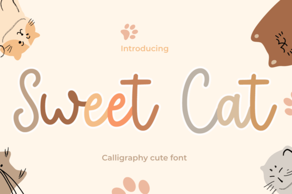 Sweet Cat Font: A Designer's Guide to Casual Elegance