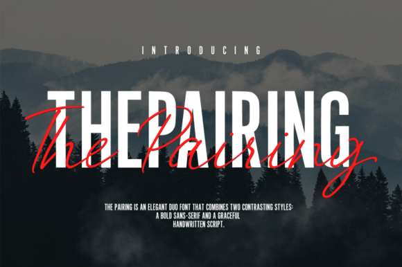 The Pairing: Where Geometric Strength Meets Handwritten Grace