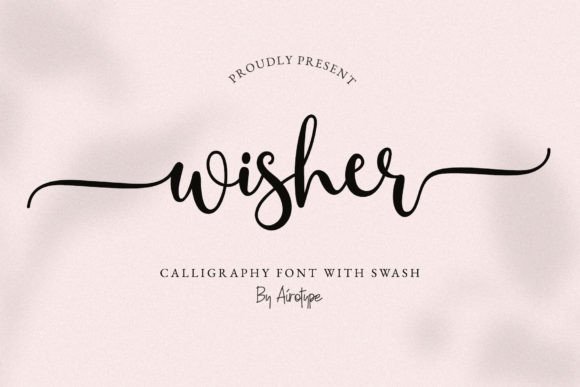 Wisher: The Elegant Script Font for Modern Designers